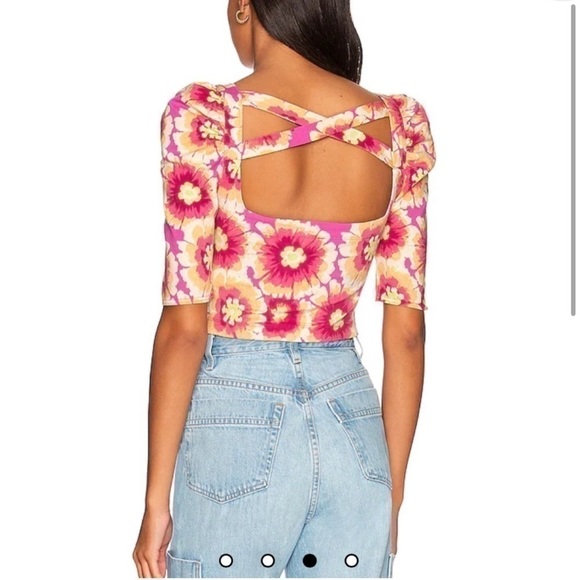 Free People Give Me More Top in Pop Combo - Picture 3 of 4